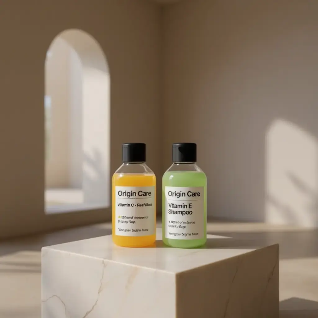 Glow & Nourish Kit (Vitamin C + Rice Water Face Wash + Vitamin E Shampoo)(200 ML each)